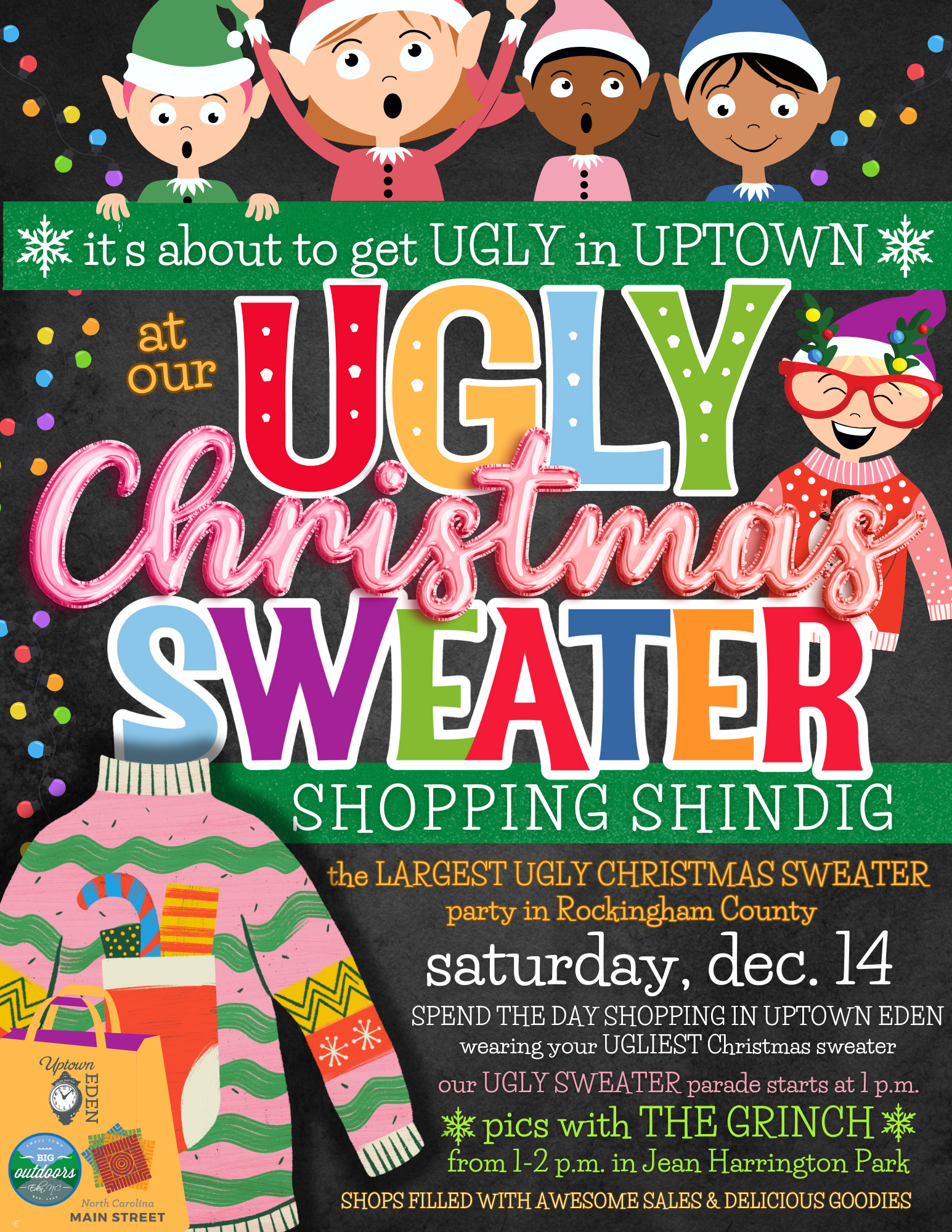 Ugly Christmas Sweater Event 2024